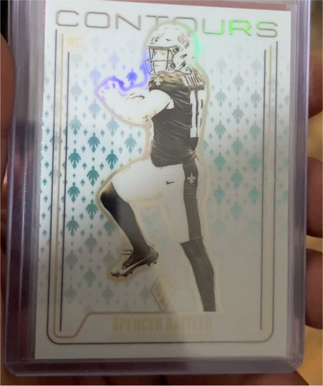 2024 Panini Phoenix #CON-SRR Spencer Rattler Contours — front
