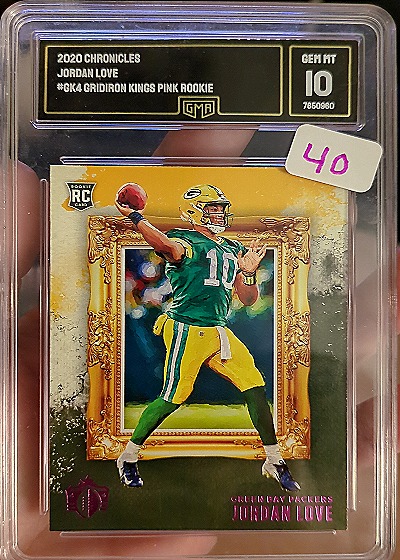2020 Panini Chronicles Gridiron Kings #GK-4 Jordan Love — front
