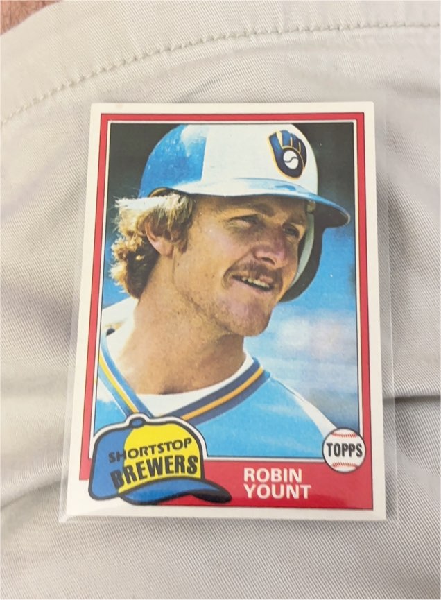 1981 Topps #515 Robin Yount — front