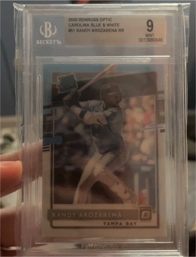 2020 Donruss Optic #51 Randy Arozarena RR — front