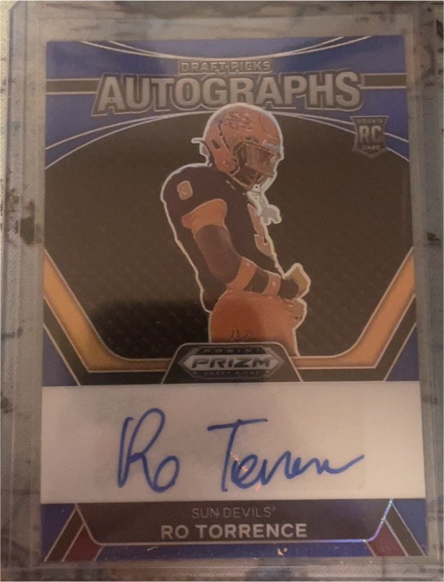 2024 Panini Prizm Draft Picks #DPA-RTE Ro Torrence — front