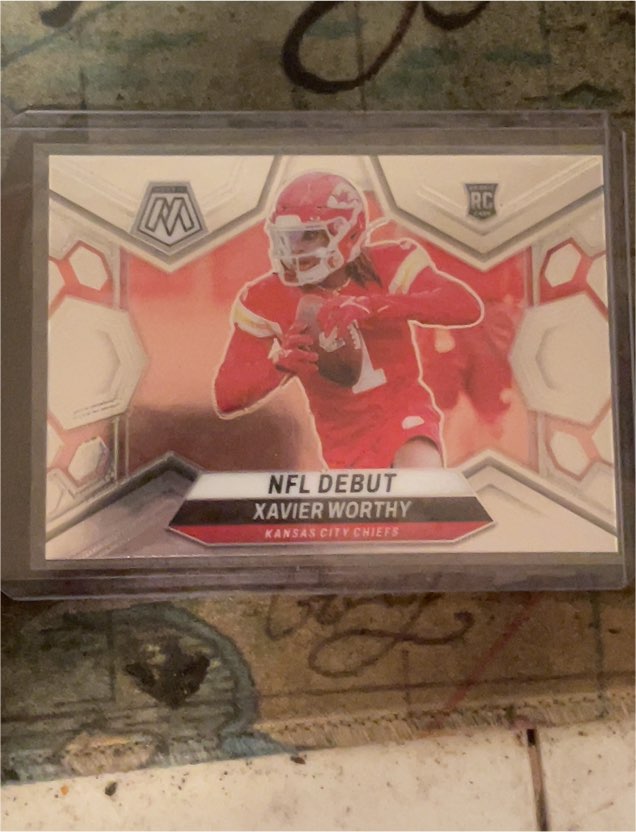2024 Panini Mosaic NFL Debut #285 Xavier Worthy — front