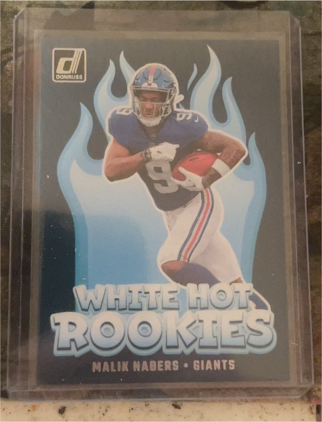 2024 Donruss White Hot Rookies #WH10 Malik Nabers — front