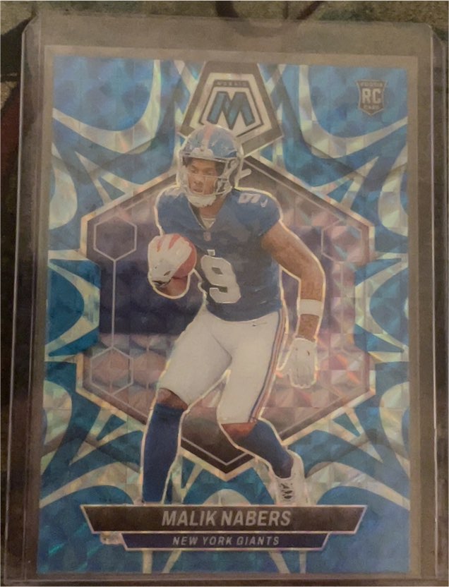 2024 Panini Mosaic #306 Malik Nabers — front