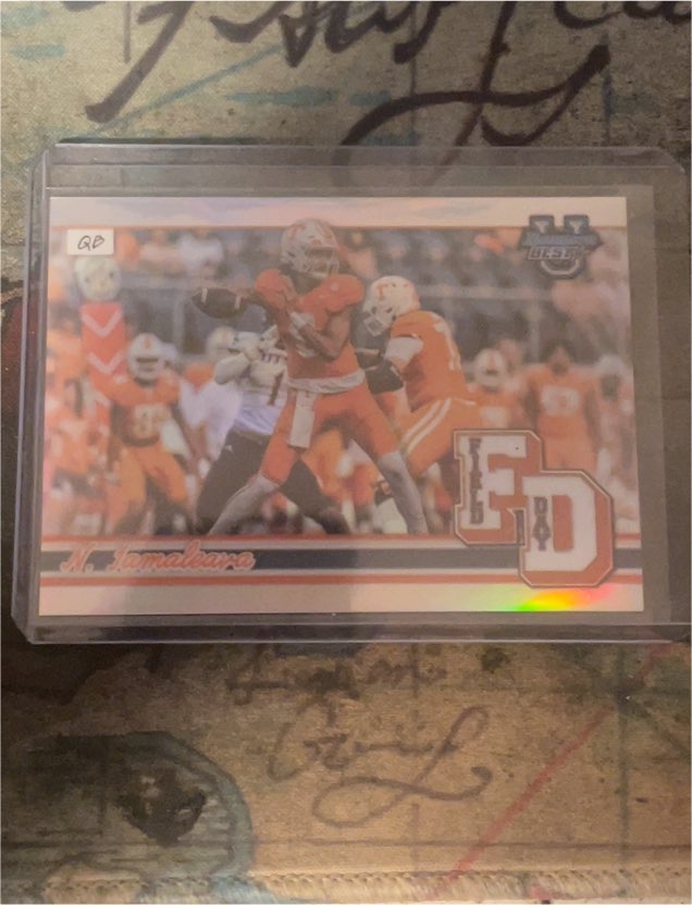 2024 Bowman U Best #FD-7 Nico Iamaleava Field Day — front