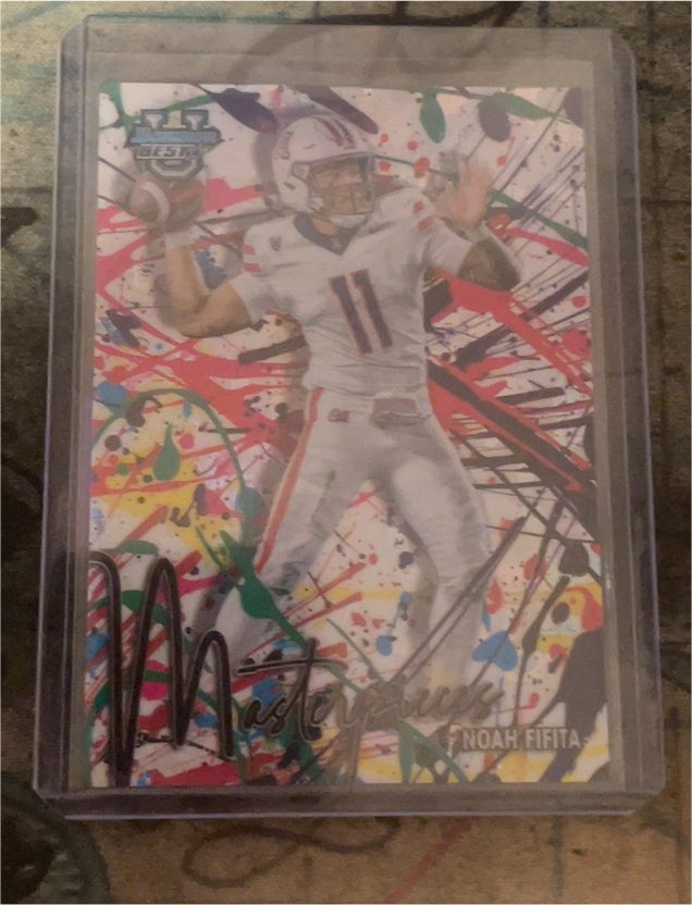 2024 Bowman's Best University #BM-11 Noah Fifita Masterpieces — front