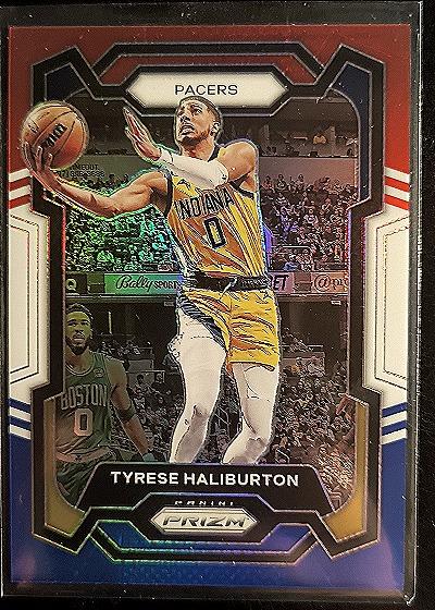 2023-24 Panini Prizm #102 Tyrese Haliburton — front
