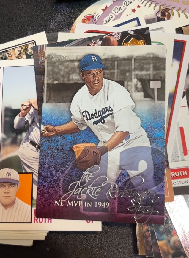 2015 Topps Jackie Robinson Story #JR-7 — front
