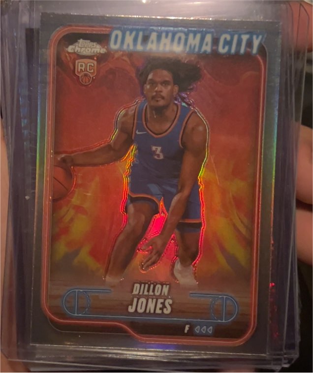 2024-25 Topps Chrome #189 Dillon Jones — front