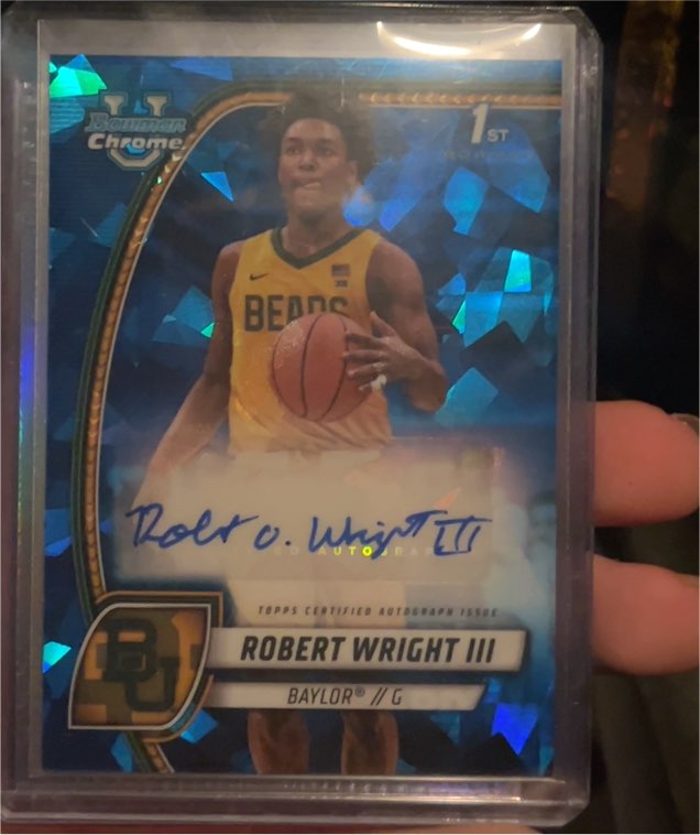 2024 Bowman U Chrome #15 Robert Wright III — front