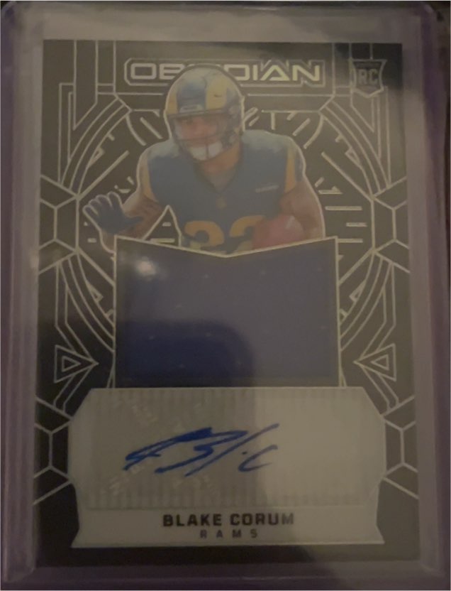 2024 Panini Obsidian #275 Blake Corum — front