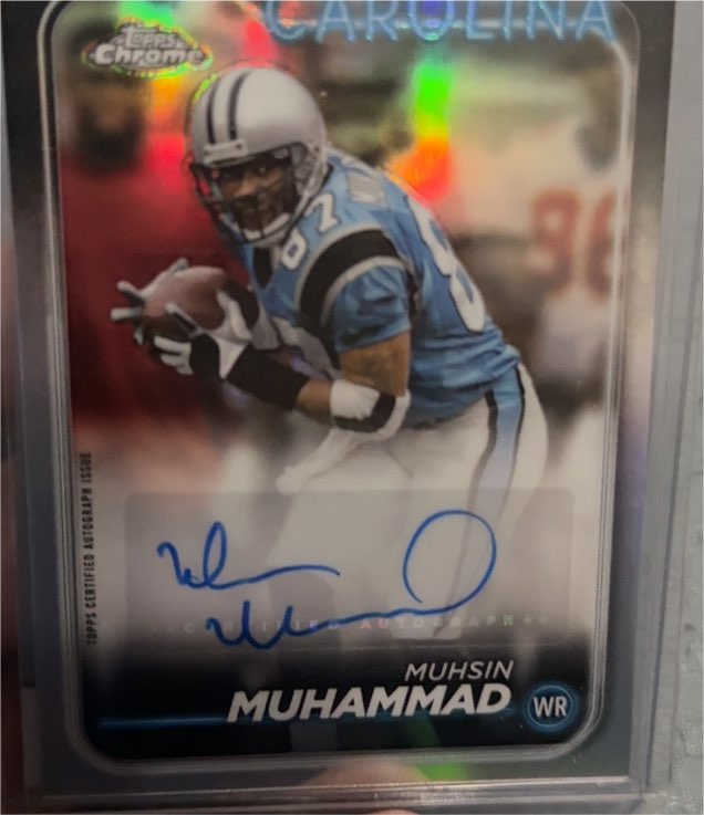 2024 Topps Chrome #15 Muhsin Muhammad — front