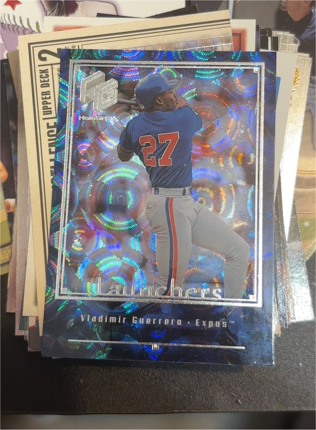 1999 Upper Deck HoloGrFX #L11 Vladimir Guerrero Launchers — front