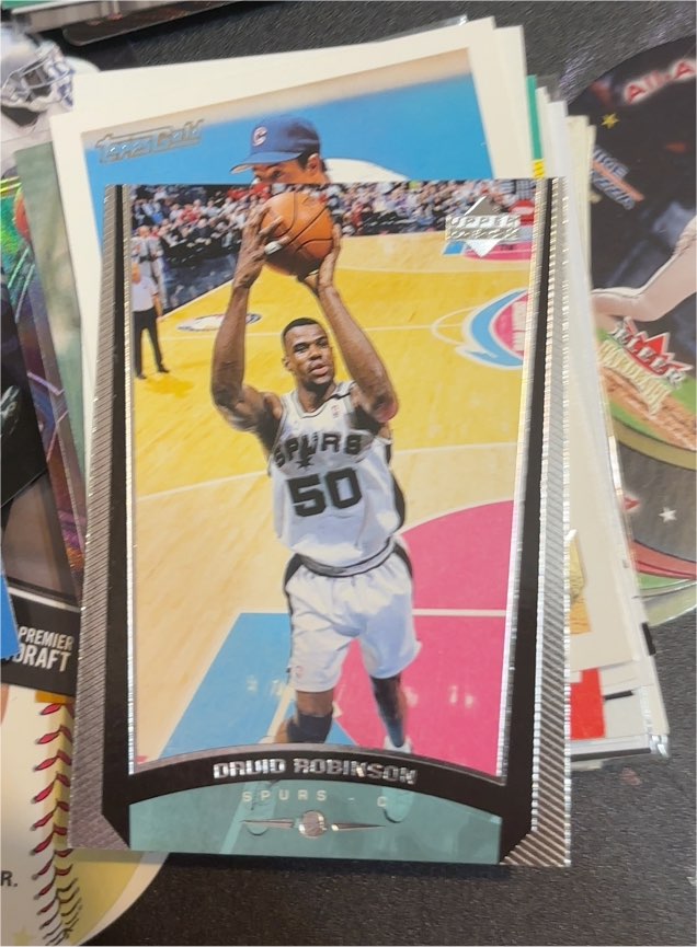 1998-99 Upper Deck #137 David Robinson — front