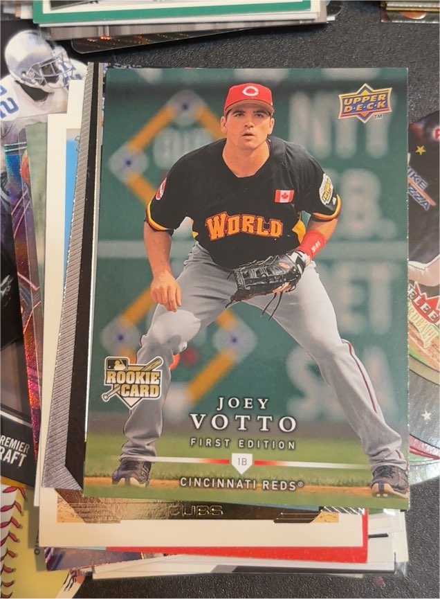 2008 Upper Deck First Edition #299 Joey Votto — front