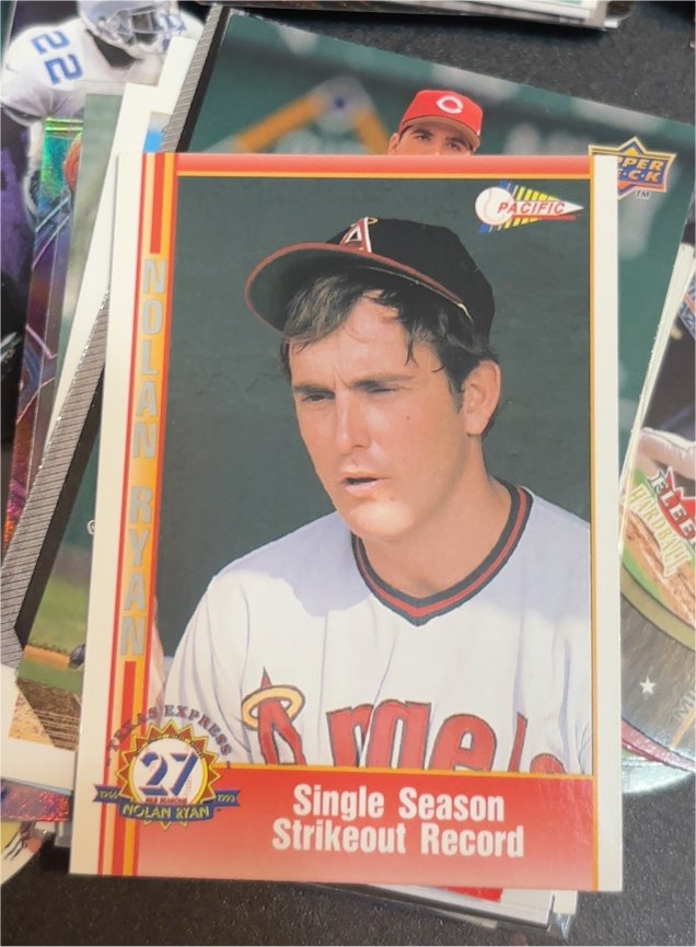 1992 Pacific Nolan Ryan Texas Express II #125 Nolan Ryan — front
