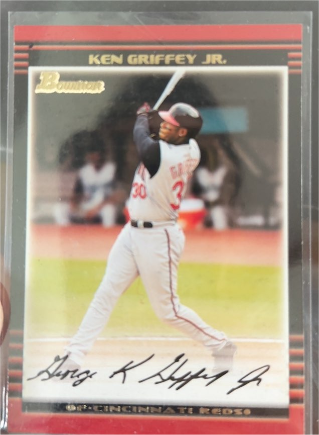 2002 Bowman #55 Ken Griffey Jr. — front