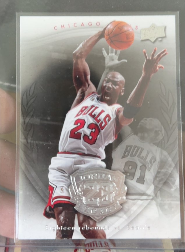 2009-10 Upper Deck Legacy #44 Michael Jordan — front