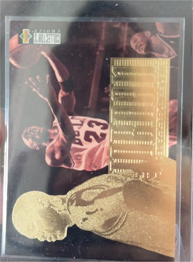 1995-96 Upper Deck The Jordan Collection #JC12 Michael Jordan The Scoring Records — front