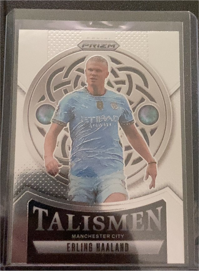 2024-25 Panini Prizm Premier League #1 Erling Haaland — front