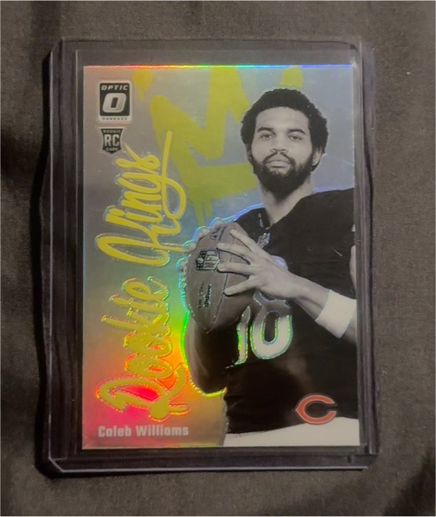 2024 Donruss Optic #1 Caleb Williams Rookie Kings — front