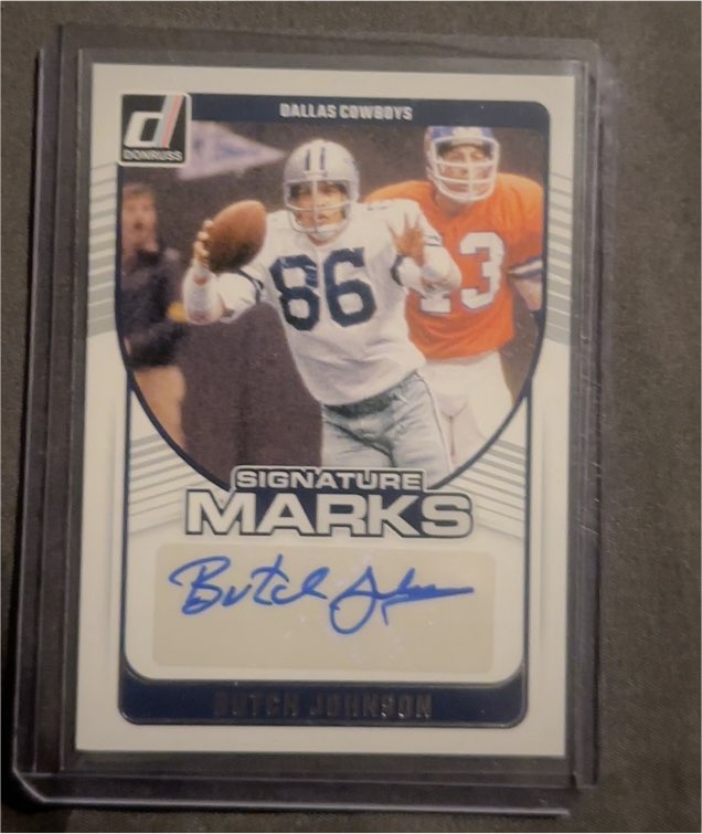 2024 Panini Donruss Signature Marks #SMA-BJO Butch Johnson — front