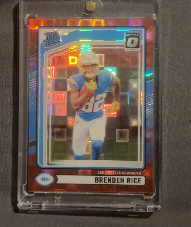 2024 Donruss Optic #382 Brenden Rice — front