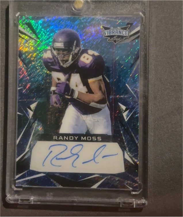 2023 Leaf Vibrance Randy Moss — front