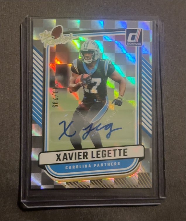 2024 Donruss The Rookies #TR-21 Xavier Legette — front