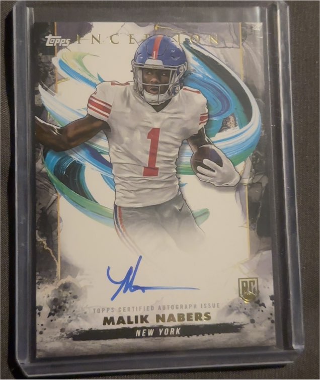 2024 Topps Inception #RA-MN Malik Nabers — front