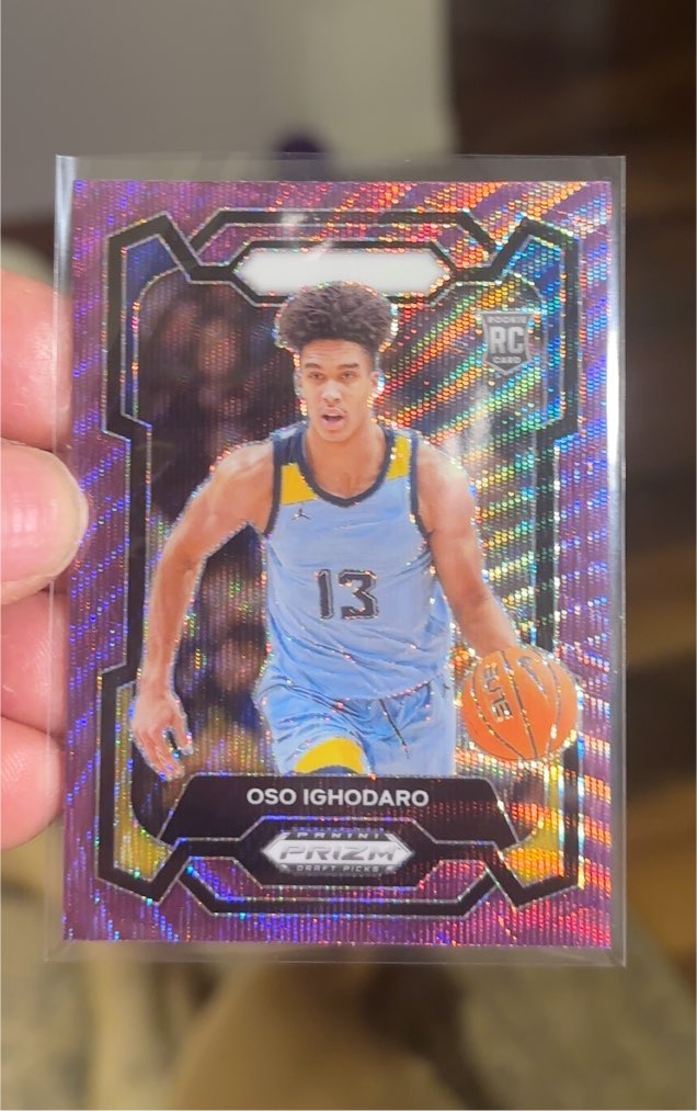2024 Panini Prizm Draft Picks #18 Oso Ighodaro — front