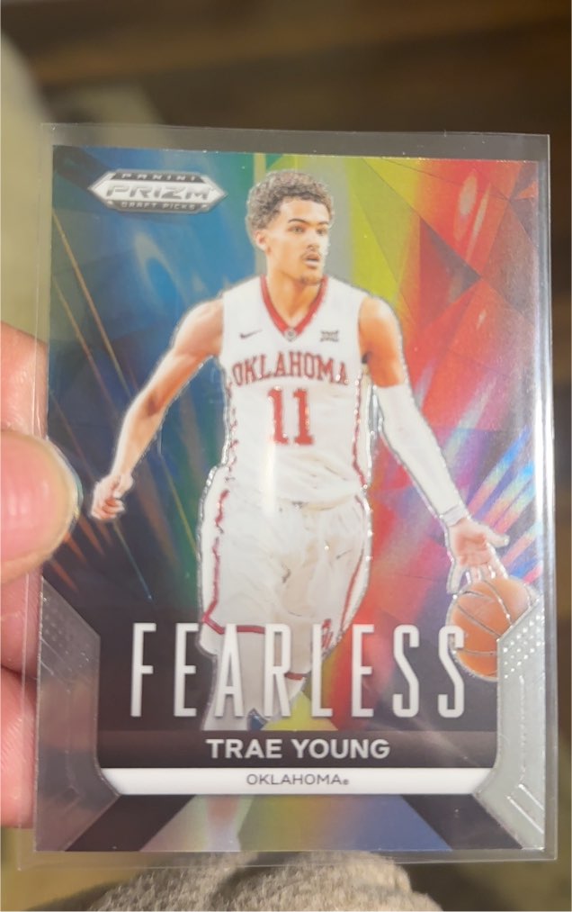 2024 Panini Prizm Draft Picks #1 Trae Young Fearless — front