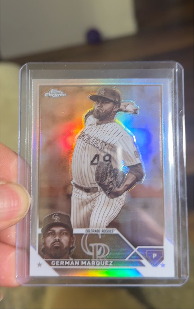 2023 Topps Chrome #202 German Marquez — front
