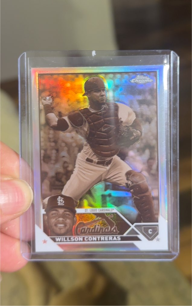 2023 Topps Chrome #139 Willson Contreras — front