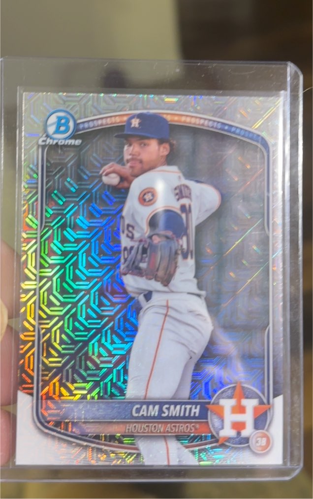 2025 Bowman Chrome Prospects #BCP-48 Cam Smith — front