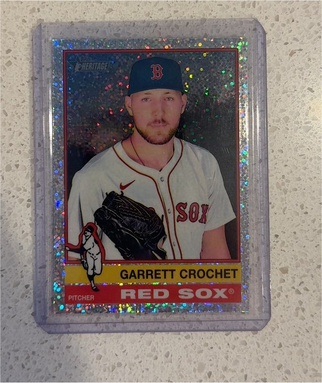 2025 Topps Heritage #267 Garrett Crochet — front
