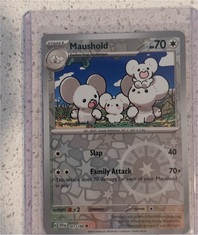 2023 Pokémon Scarlet & Violet #161 Maushold — front