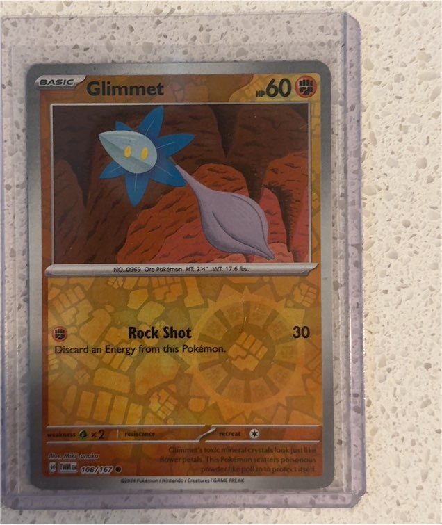 2024 Pokémon SV06 Twilight Masquerade #108 Glimmet — front