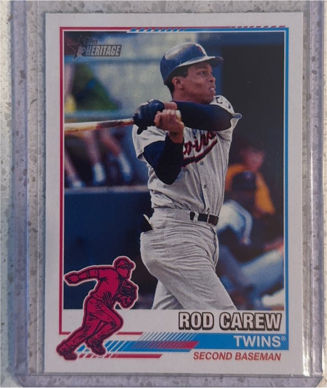 2025 Topps Heritage #76R-9 Rod Carew 1976 Redefined — front