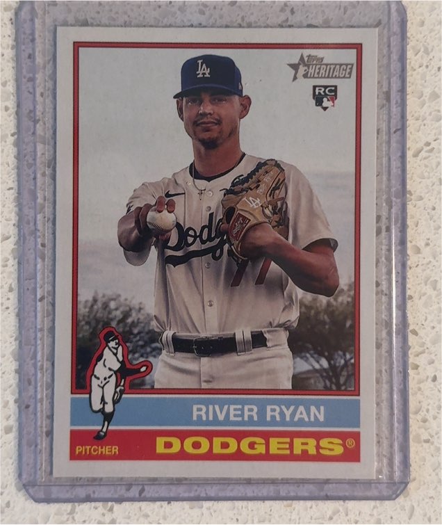 2025 Topps Heritage #45 River Ryan — front