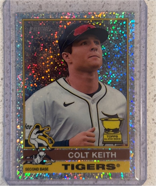 2025 Topps Heritage #255 Colt Keith — front