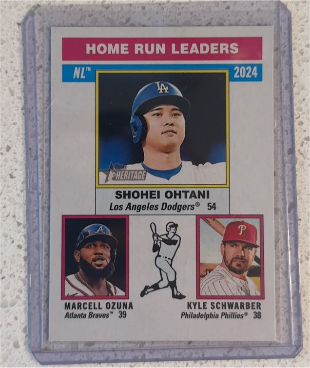 2024 Topps Heritage #54 Shohei Ohtani — front