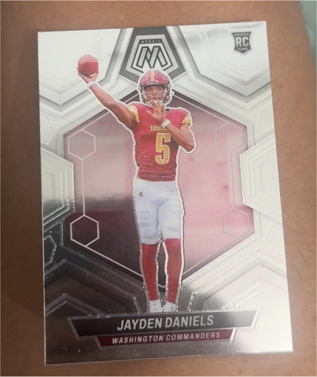 2024 Panini Mosaic #302 Jayden Daniels — front