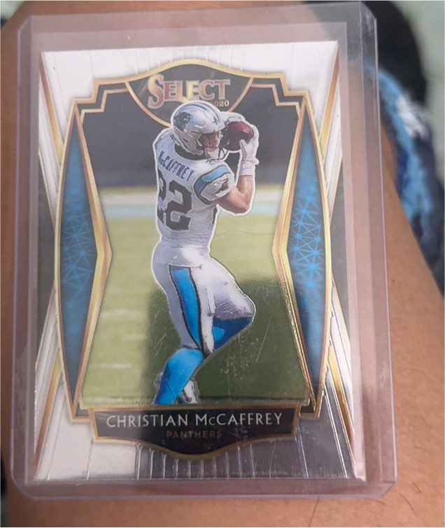 2020 Panini Select Premier Level #106 Christian McCaffrey — front