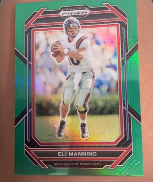 2023 Panini Prizm Draft #37 Eli Manning — front