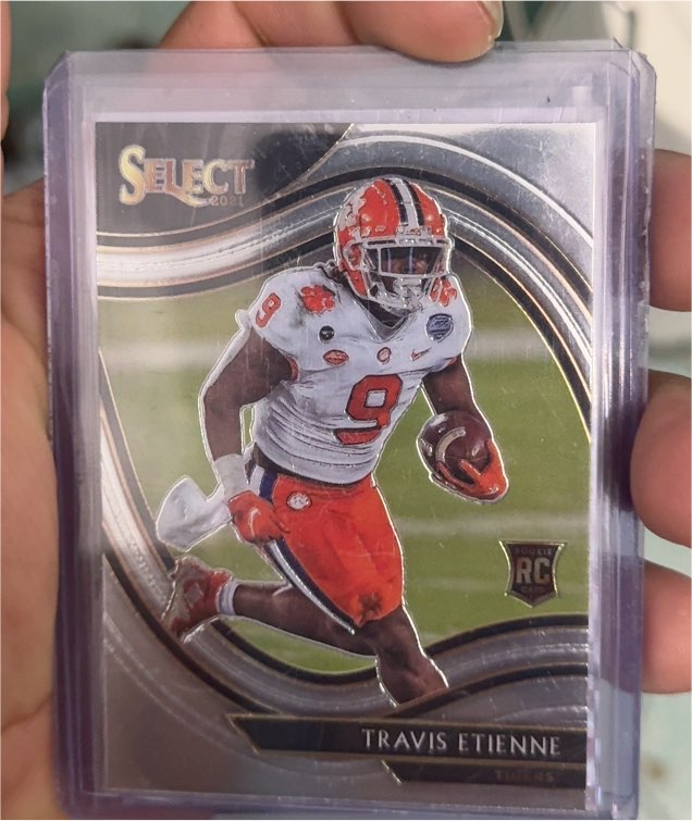 2021 Panini Select #268 Travis Etienne — front
