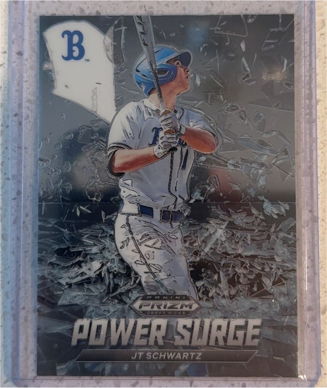 2021 Panini Prizm Draft Picks Power Surge #PS-JS JT Schwartz — front