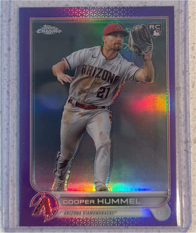 2022 Topps Chrome Update #USC185 Cooper Hummel — front