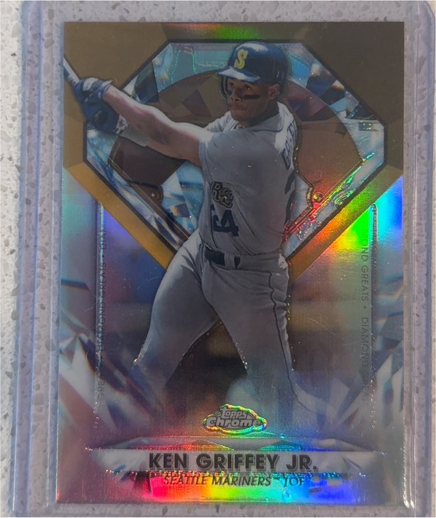 2022 Topps Chrome Update Diamond Greats #DGC-71 Ken Griffey Jr. — front