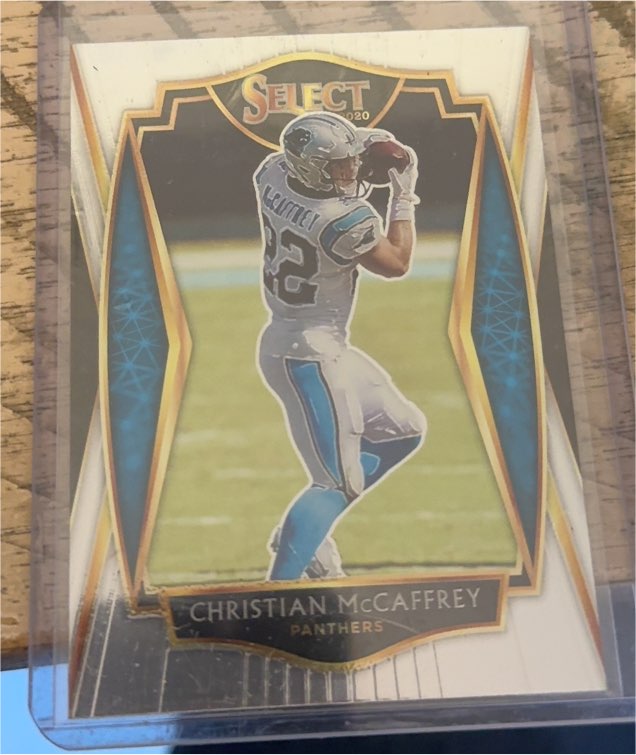 2020 Panini Select Premier Level #106 Christian McCaffrey — front